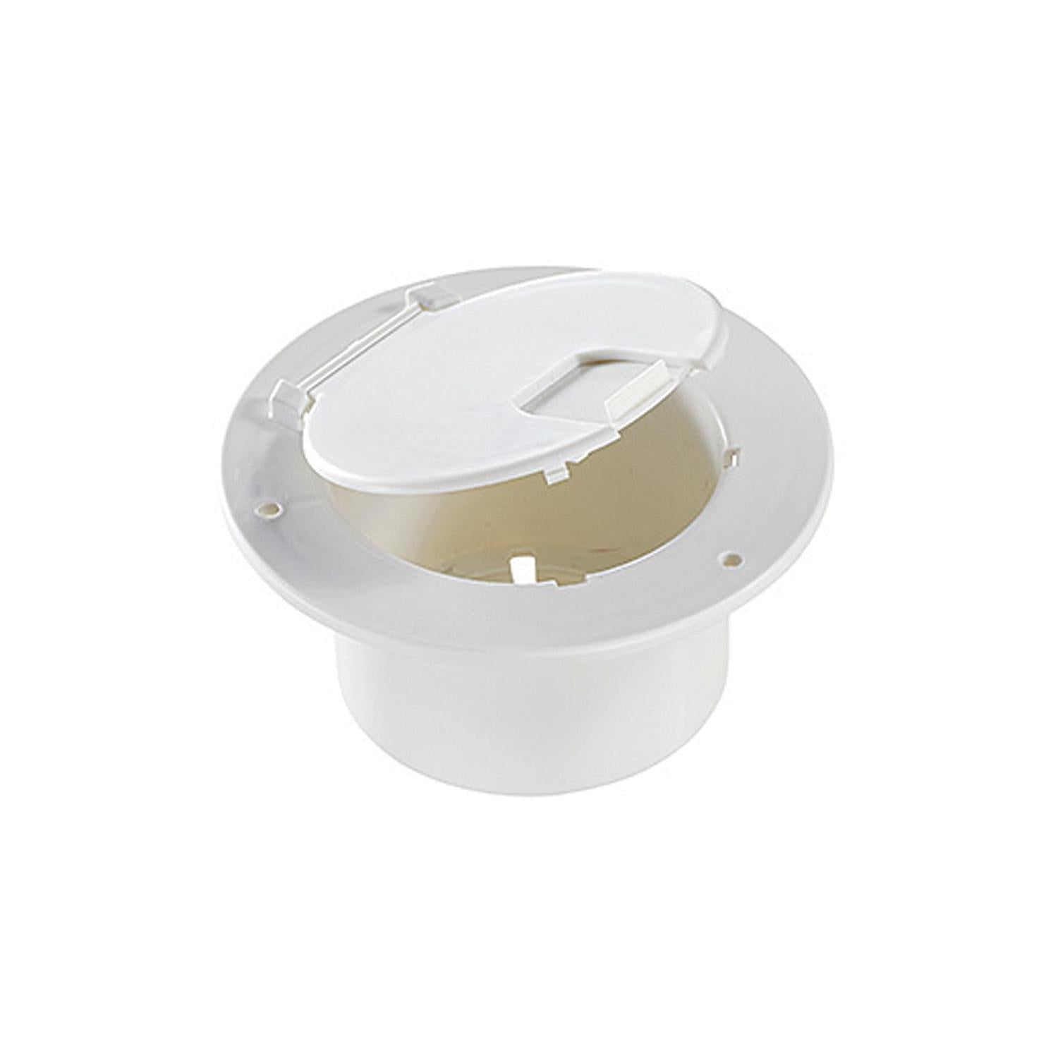 RV Designer RV Designer w/Repaceable Lid, Polar White