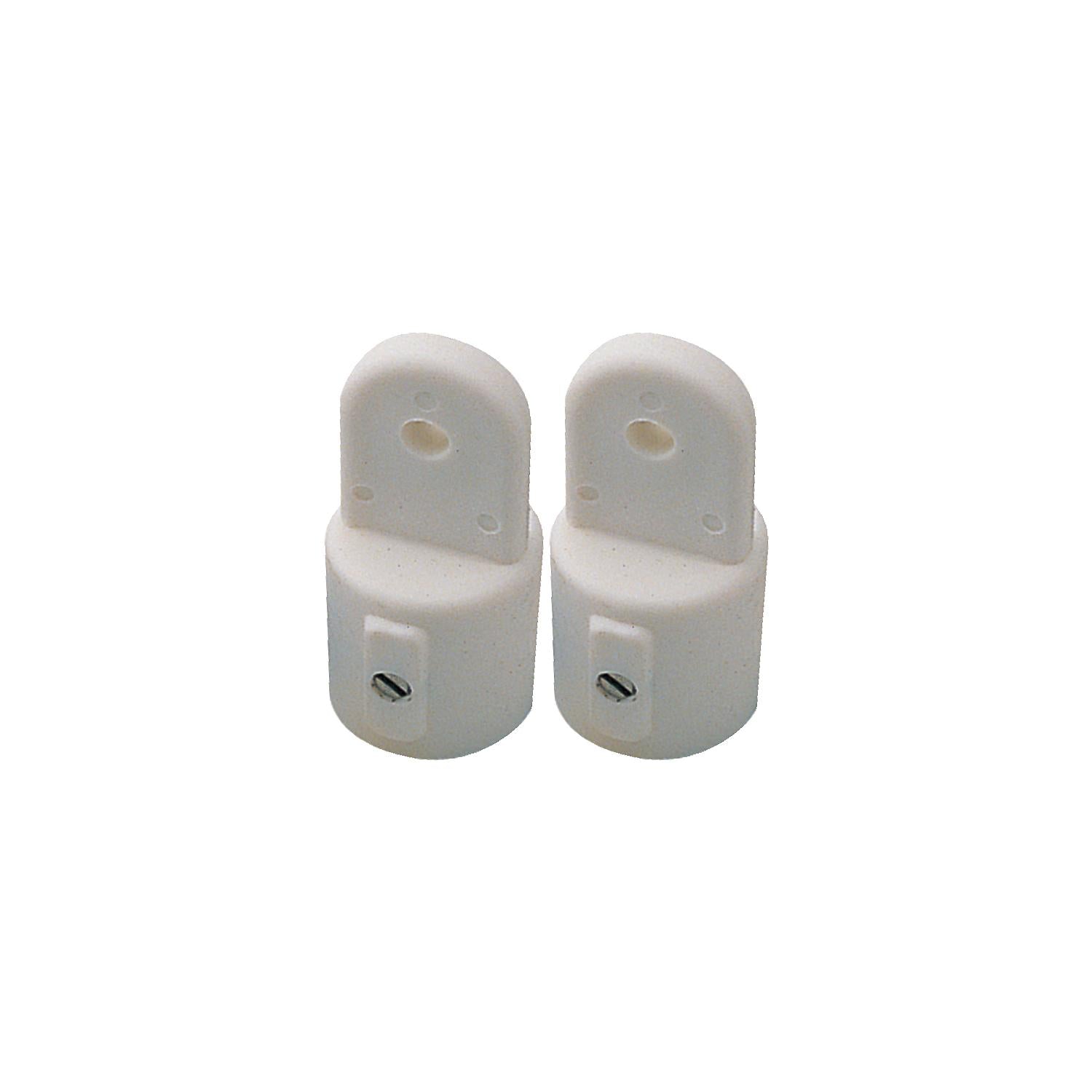 Sea-Dog Line Sea-Dog 2731011 External Eye End, 7/8" White, Pair 354-2731011
