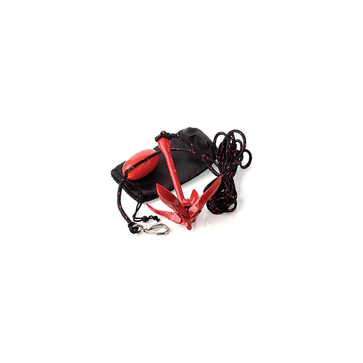 Sea-Dog Line SeaDog 318003K Folding Anchor Kit | Includes Adjustable Float & Stainless Fast Eye Boat Snap 354-318003K