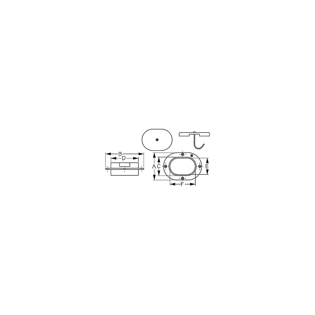 Sea-Dog Line Sea-Dog Line SeaDog 321800 Chain Deck Pipe, Stainless