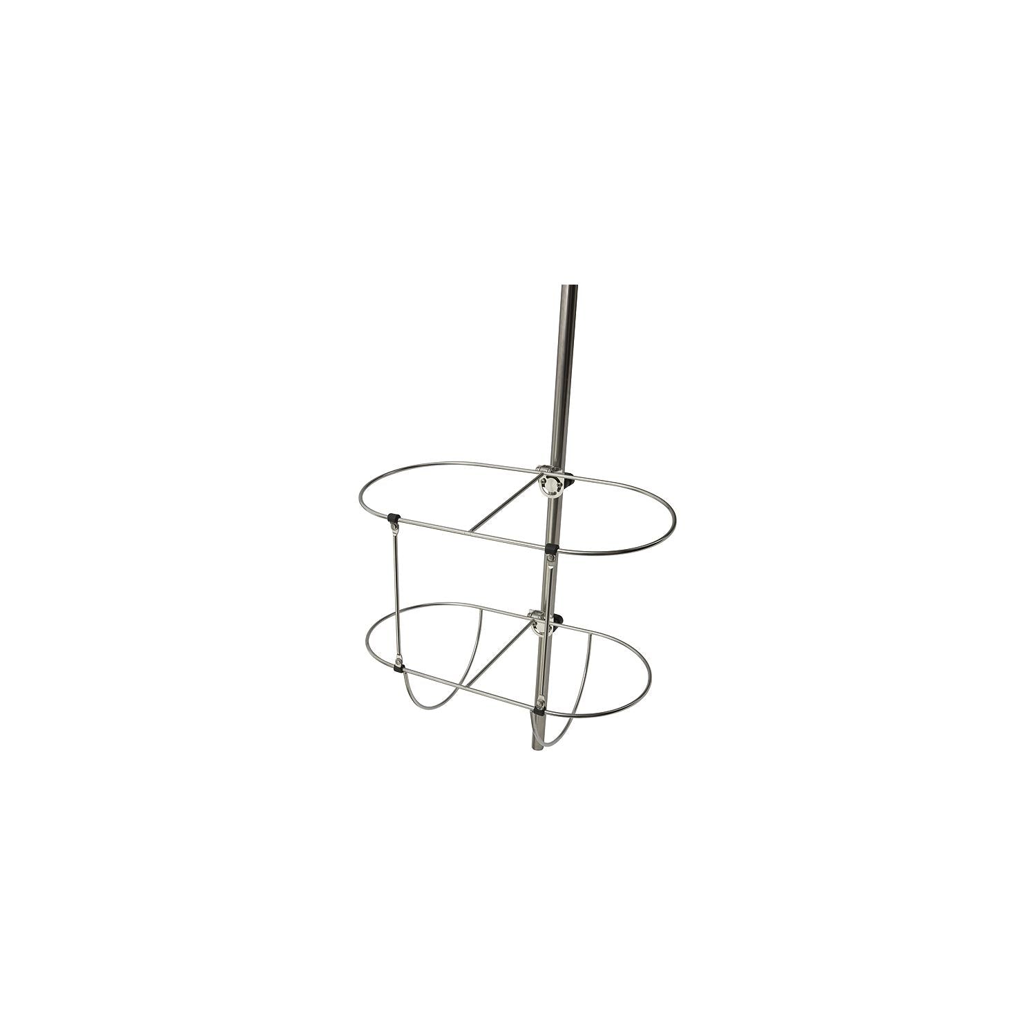 Sea-Dog Line SeaDog Rail Mount Dual Boat Fender Holder Storage Rack | 7/8" to 1" 354-3273611