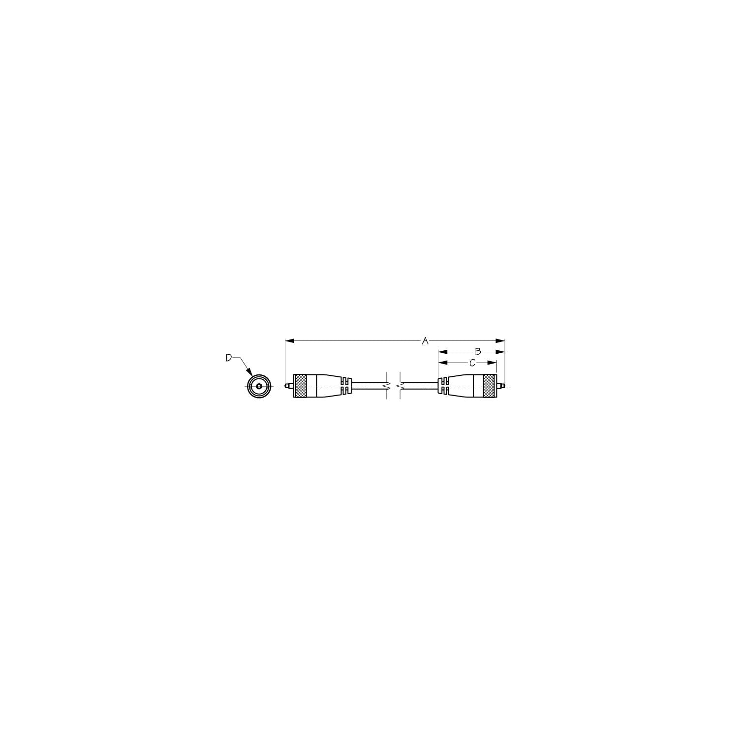 Sea-Dog Line Sea-Dog 329808 50' Coaxial Cable Assembly 354-3298081
