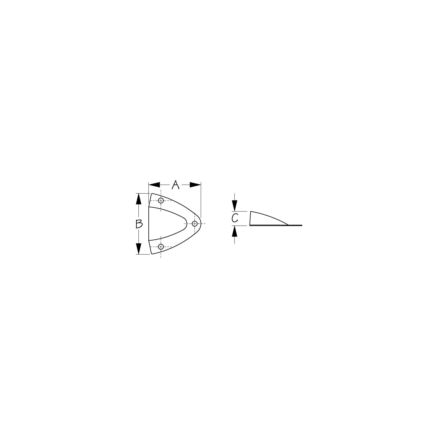 Sea-Dog Line Sea-Dog Line Sea-Dog xxx SS Midget Vent, 2-1/4"
