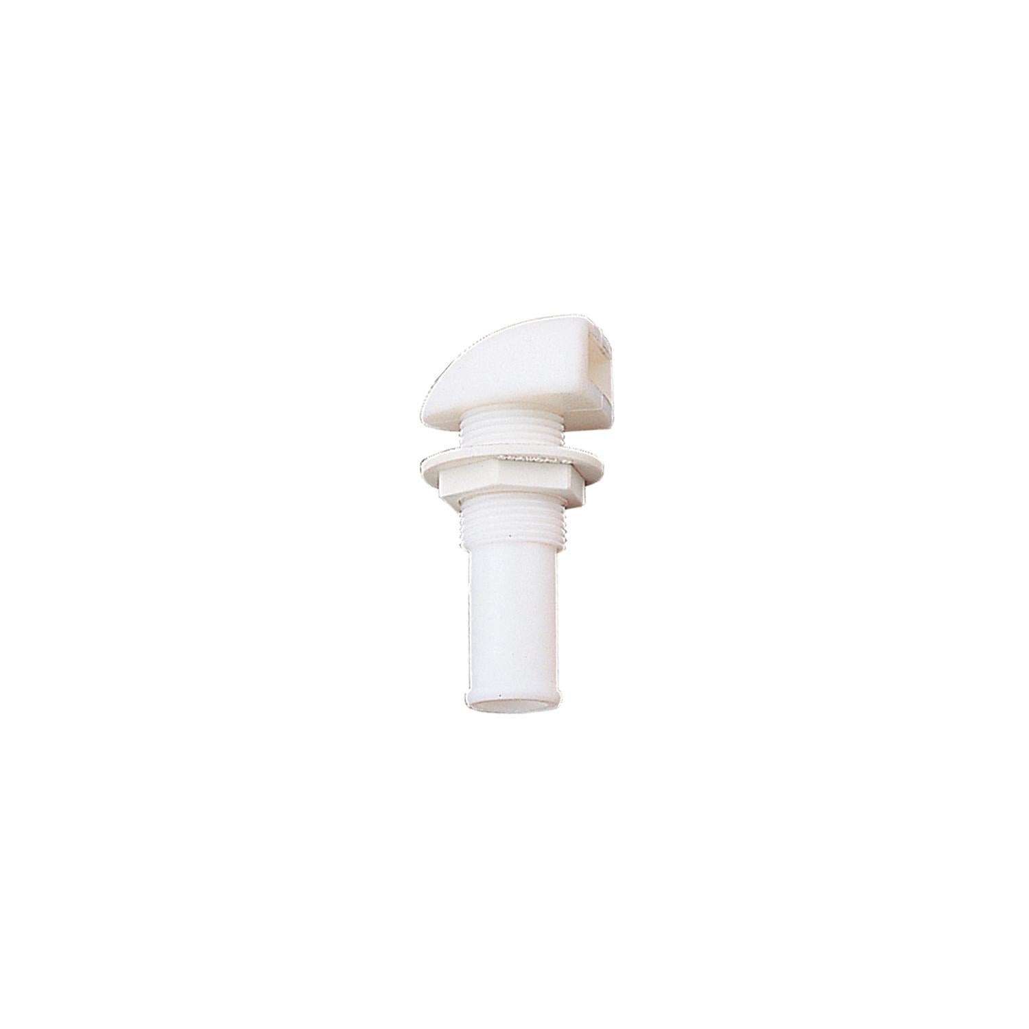 Sea-Dog Line Straight Gas Tank Vent, White Nylon 354-3571051
