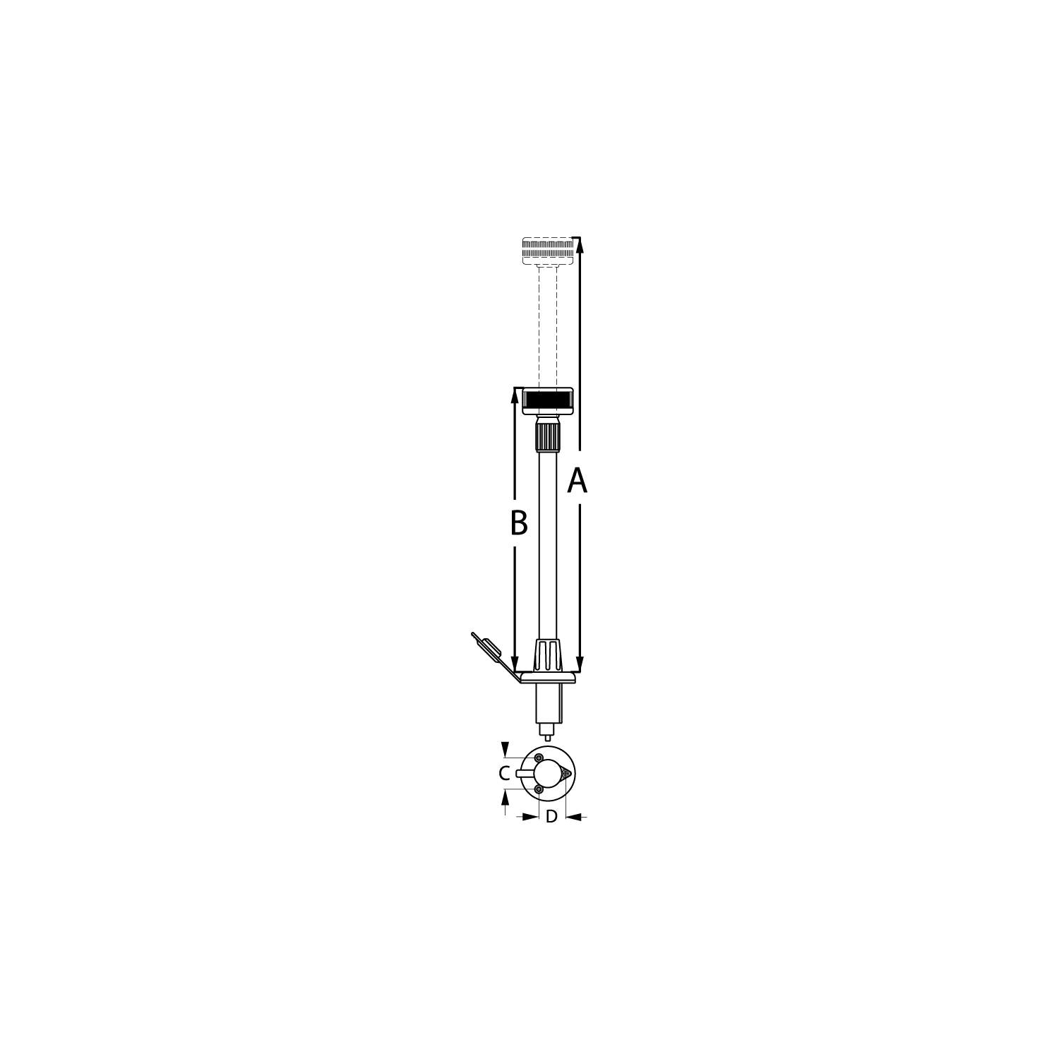 Sea-Dog Line SeaDog LED 12V DC Telescopic All Around Light | USCG 2 NM Approved | #8 Fastener 354-4000161