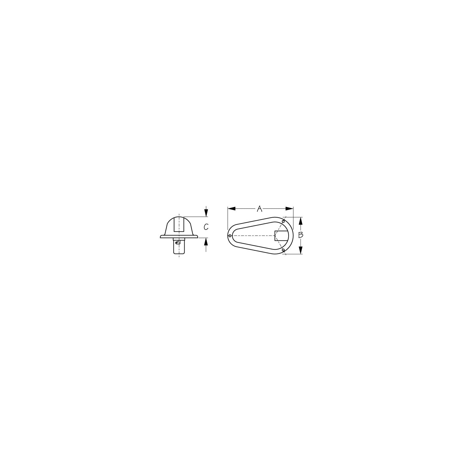 Sea-Dog Line Sea-Dog 400170 Side Mount Lights, Stainless, 1 pr. 354-4001701