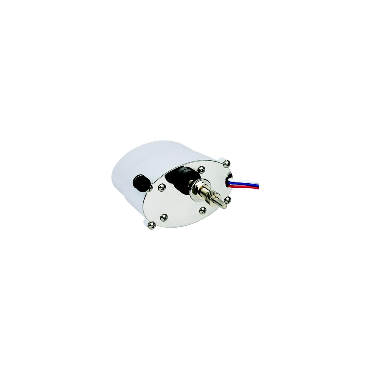 Sea-Dog Line SeaDog Powder Coated Aluminum & Stainless Waterproof Standard 12V Wiper Motor | 2-1/2" Shaft | White Finish 354-412321W3