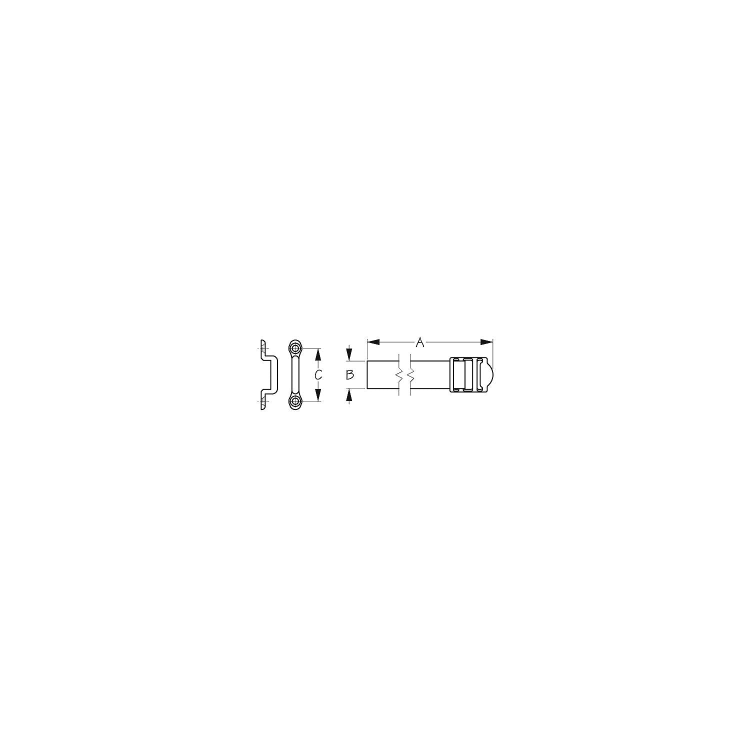 Sea-Dog Line Heavy Battery Box Strap 354-4150821