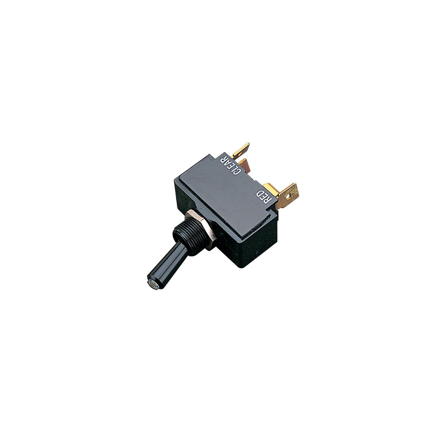 Sea-Dog Line SeaDog 420122 Single Pole Single Throw 4 Terminal Blade Light Tip 12V 15 Amp Mom. On / Off Toggle Switch 354-4201221