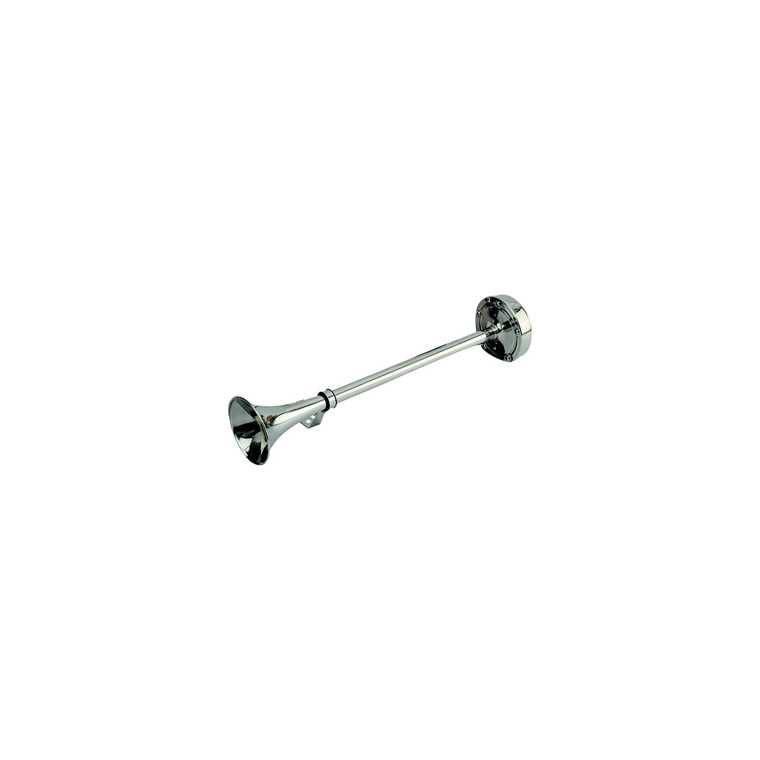 Sea-Dog Line SeaDog 431510 Maxblast 5 Amp 118 DB 12V Single 16" Trumpet Horn | Stainless & Molded Motor Housing 354-4315101