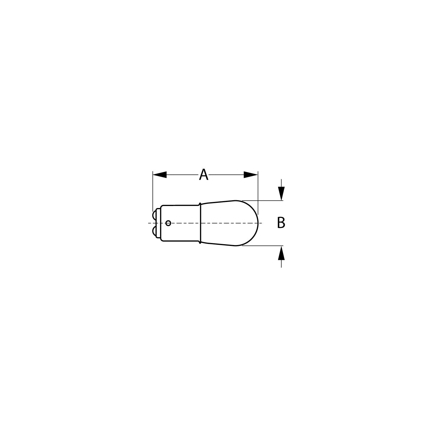 Sea-Dog Line Sea-Dog Line Light Bulb, #90, 2/Card
