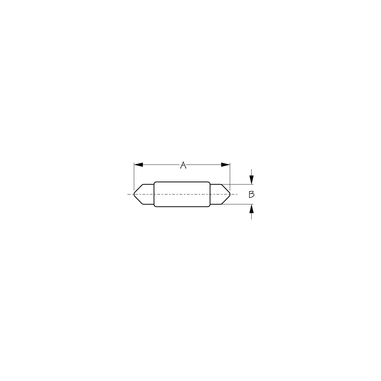 Sea-Dog Line Sea-Dog Line Bulb #70-1 Festoon (Perko) 2Cd