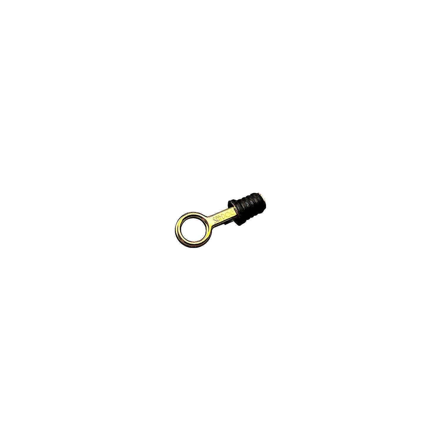 Sea-Dog Line Brass Snap Handle Drain Plug, 1" w/o Chain 354-5200701