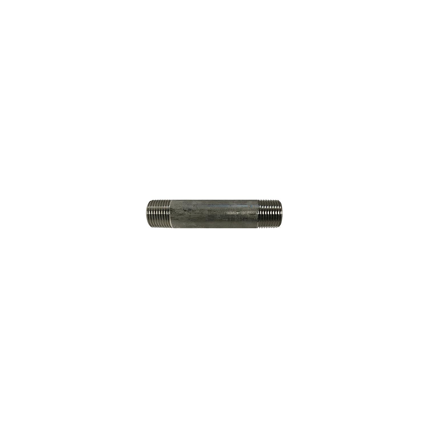 Brass Fittings Brass Fittings 60040 304 Stainless Steel Nipple, 3/8" x Close