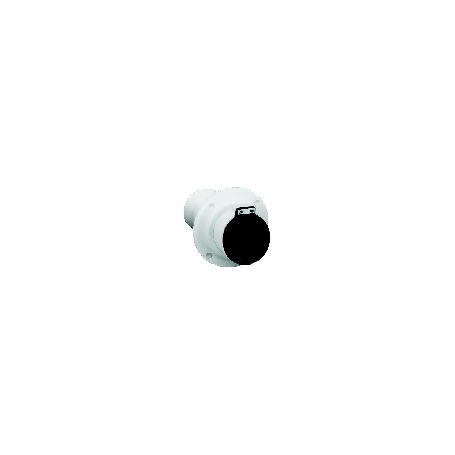 Centek Centek 3" Exhaust Thru-Hull, White w/Flapper