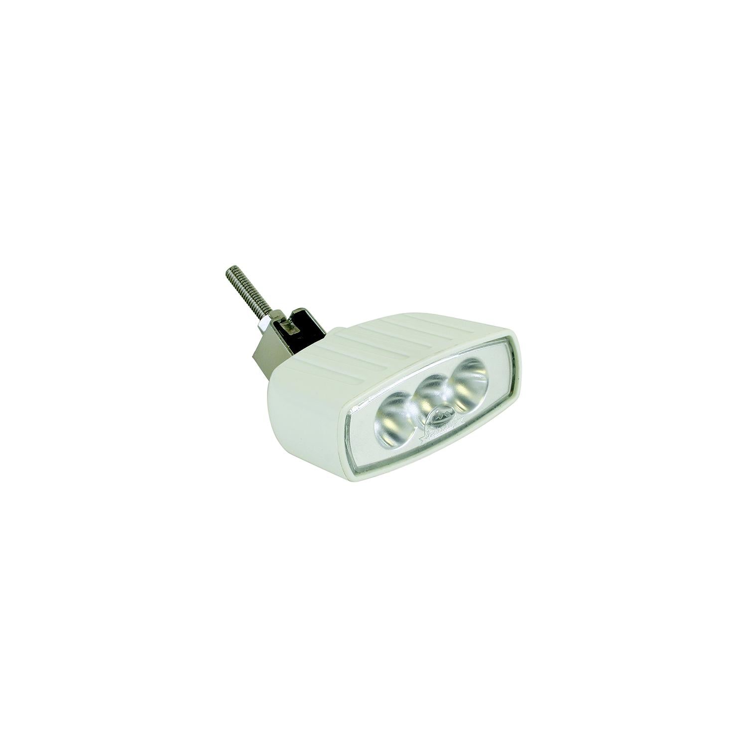 Scandvik 41445P Compact LED Spreader/Deck Light, White 390-41445P