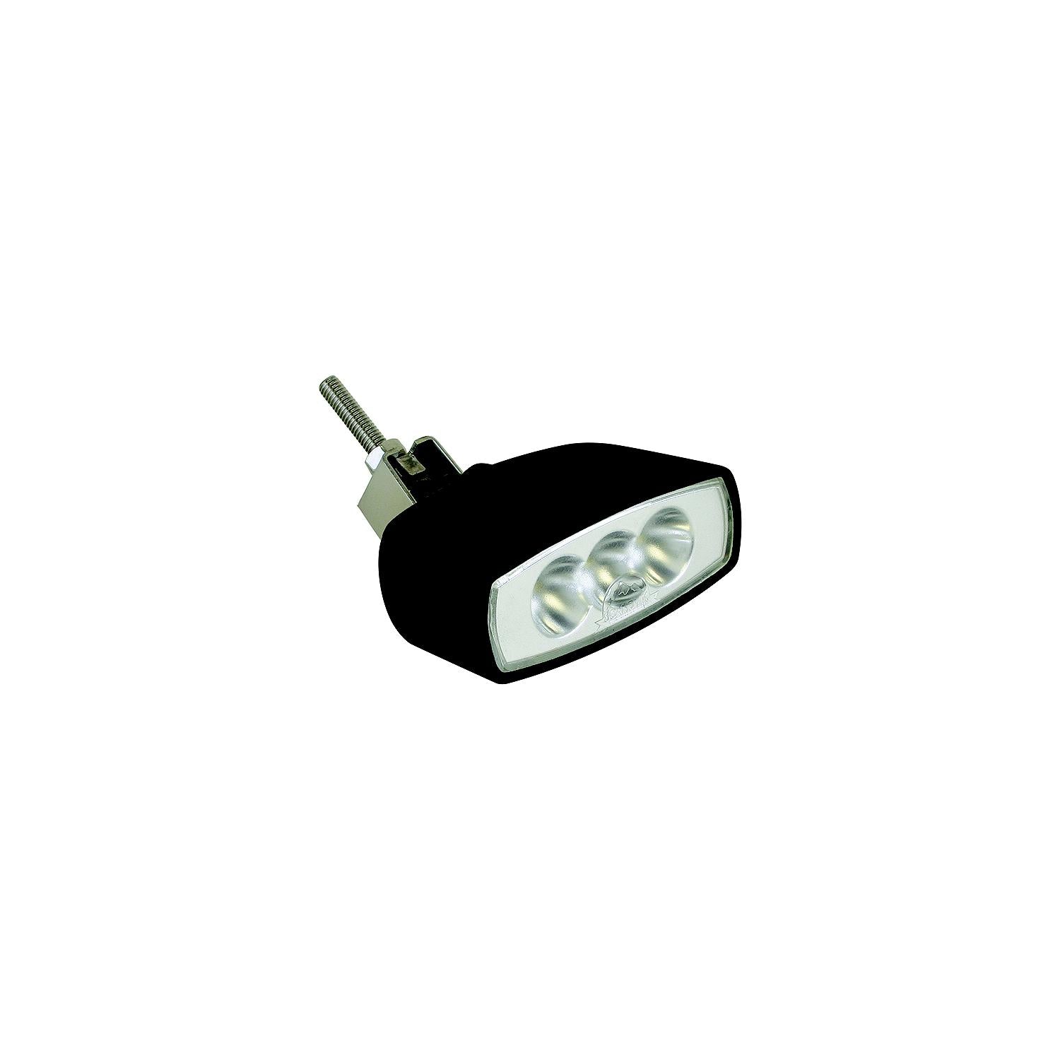 Scandvik 41446P Compact LED Spreader/Deck Light, Black 390-41446P