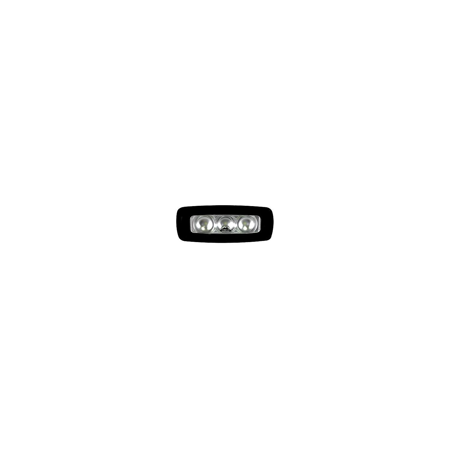 Scandvik 41451P Small Super Bright Spreader Light, Black 390-41451P
