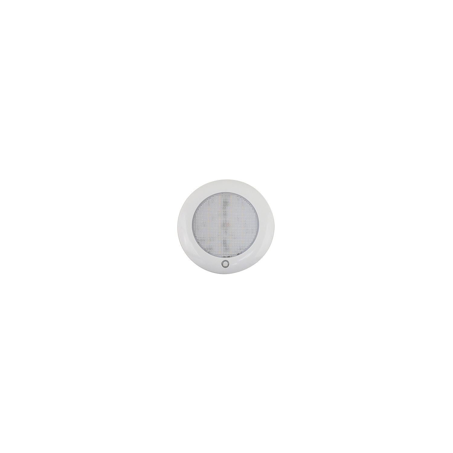 Scandvik 41461P LED Dual-Color Low Profile Dome Light, 5" White/Blue 390-41461P