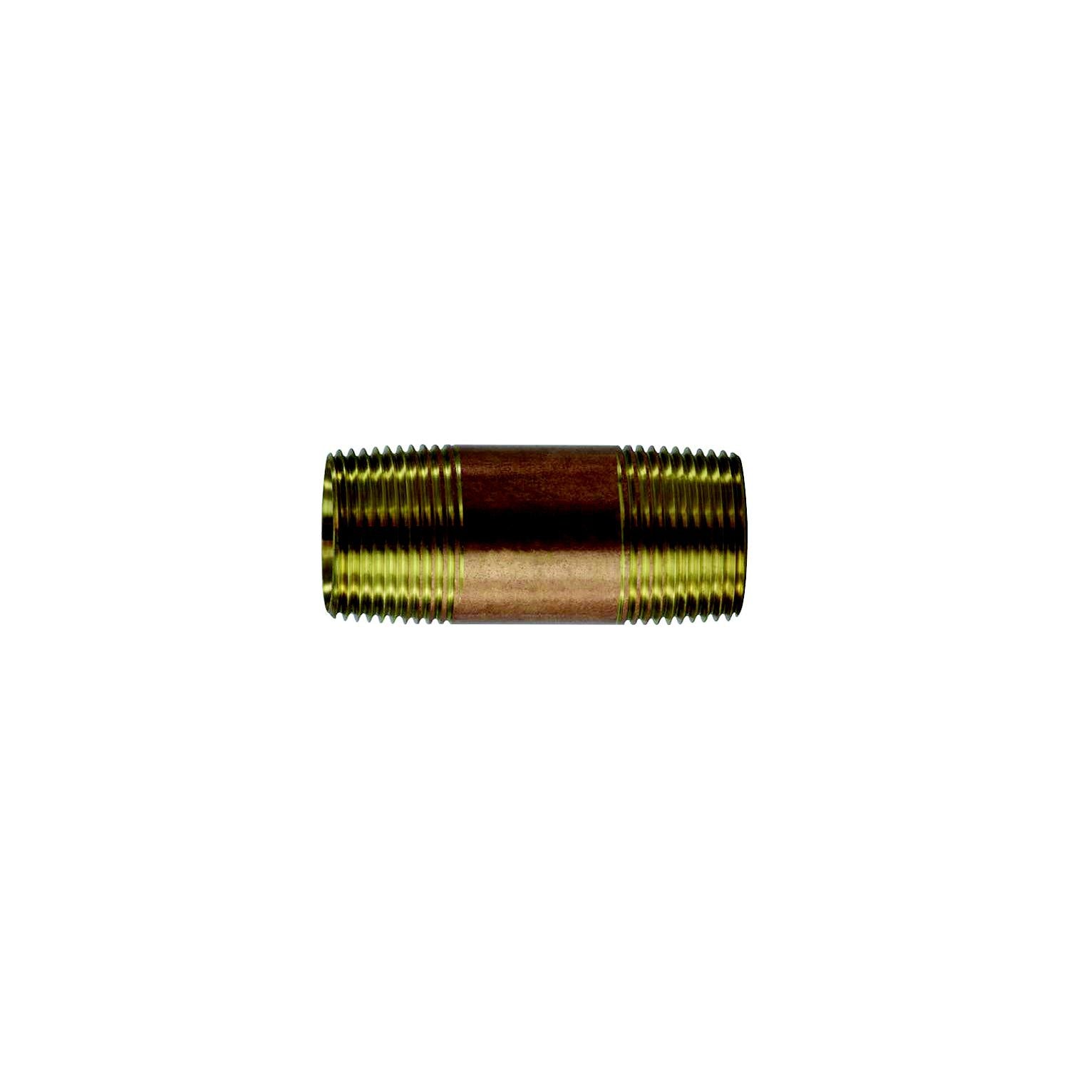 Brass Fittings Brass Fittings Brass Fitting 40106 1 X 4-1/2 Red Brass Pipe Nipple