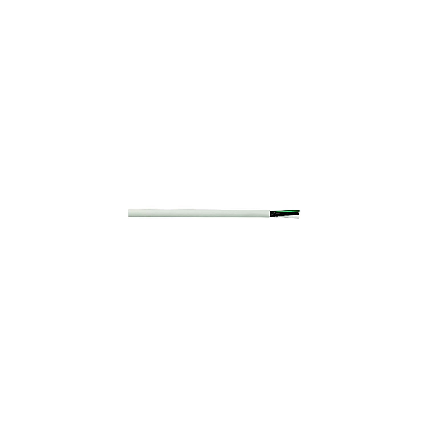 Cobra Wire and Cable Cobra Wire B6W14T30100FT Tinned Copper Round Triplex Wire, 14/3, 100', White 446-B6W14T30100FT