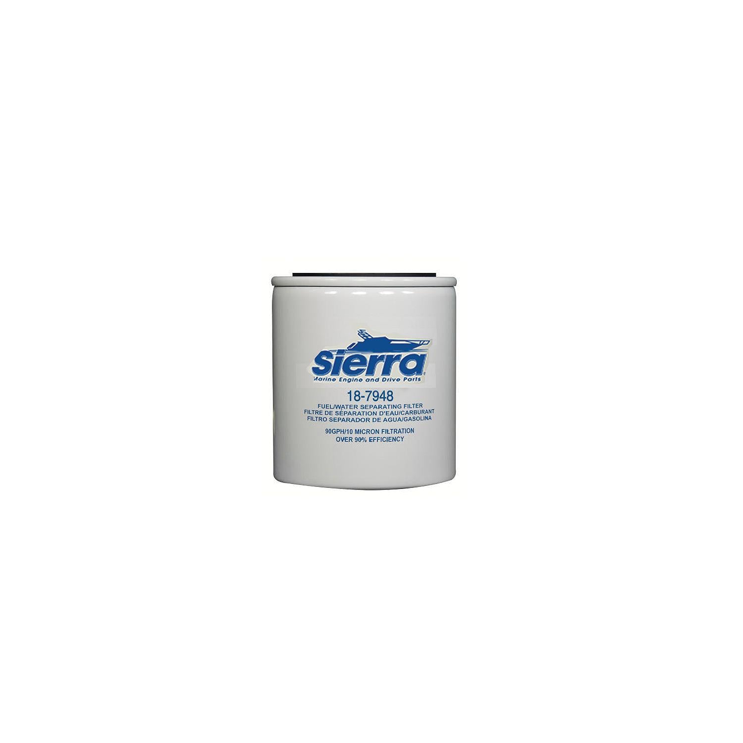 Sierra Replacement Fuel Filter, 10 Micron 47-7948