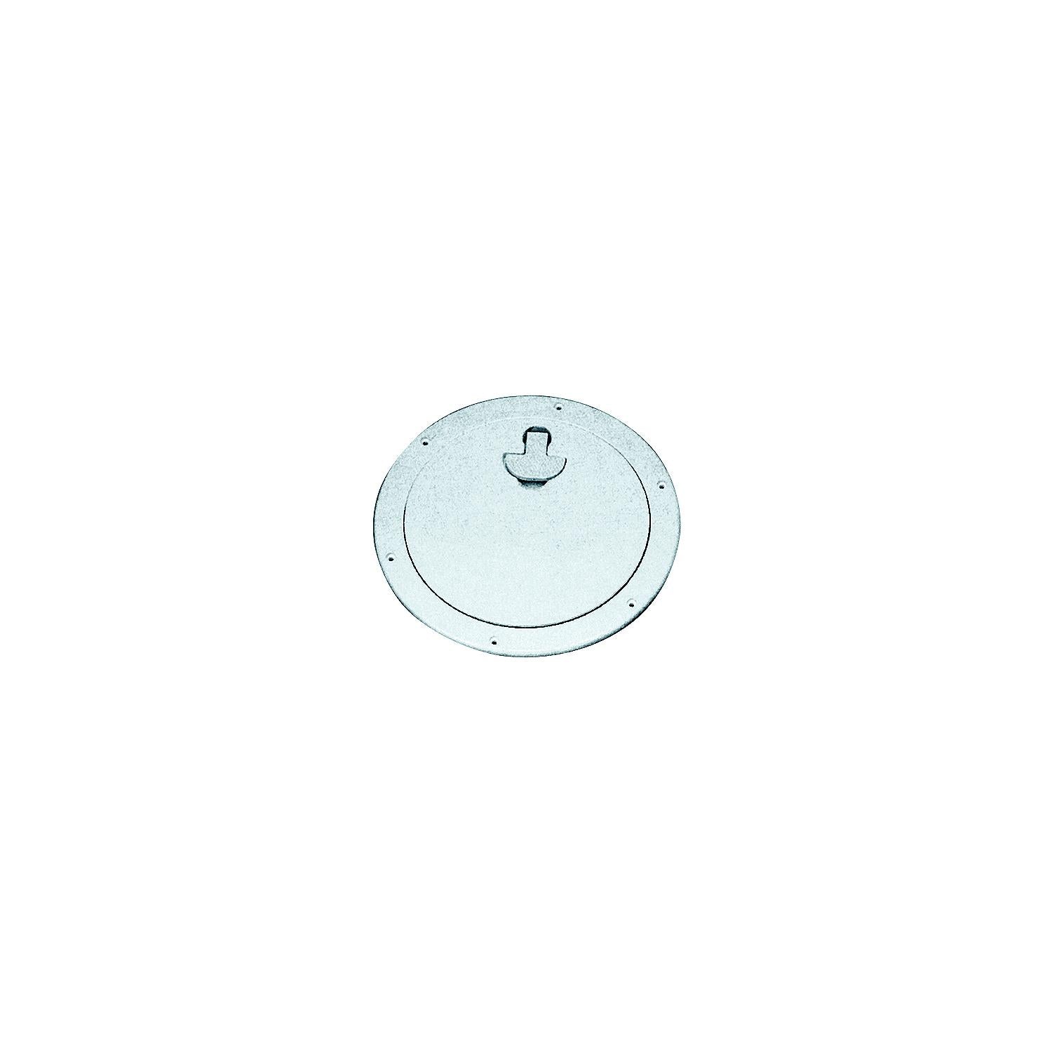 Bomar Deck Plate 8" Locking Stark White 49-G840W