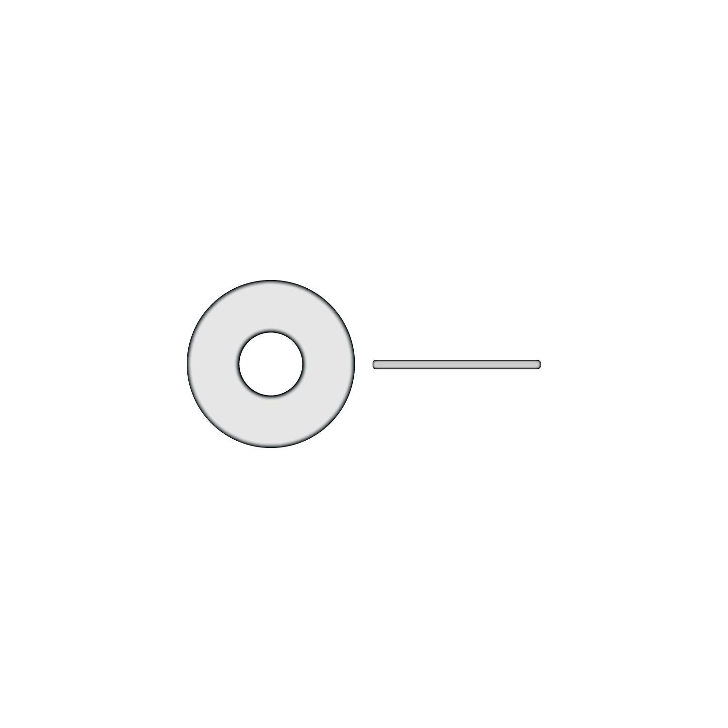 Seachoice Nylon Flat Washer 5/8", 0.62" Thick, OD 1-1/4" 50-01036