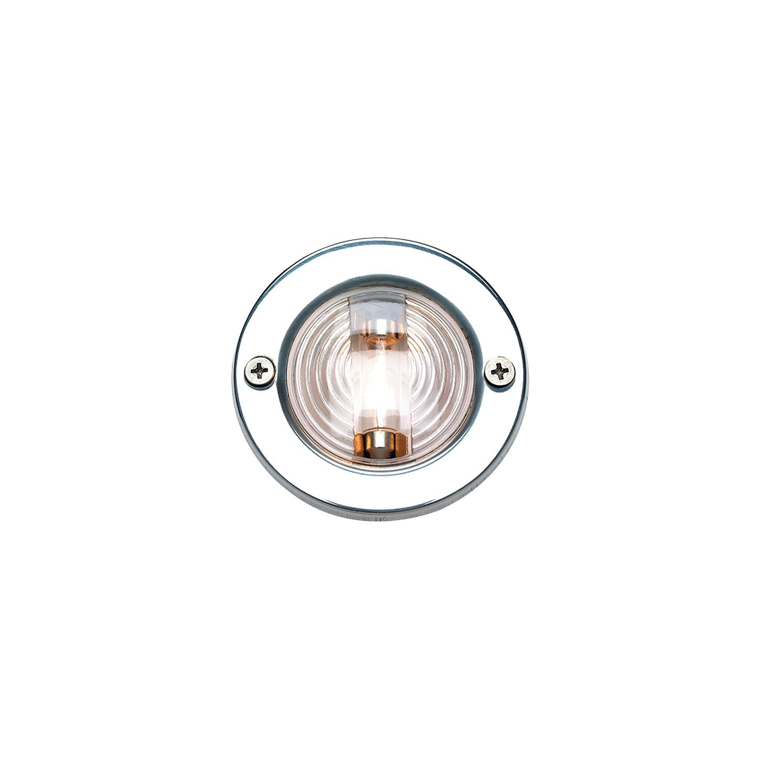 Seachoice 3" Transom Light With Stainless Steel Flange 50-05391