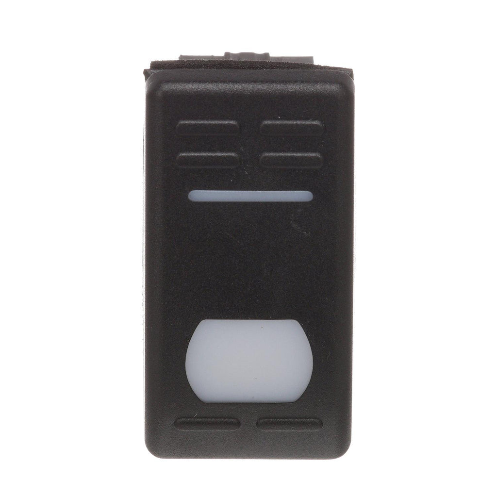 Seachoice Seachoice Illuminated Rocker Switch, SPST, 3 Terminal, On/Off, Black