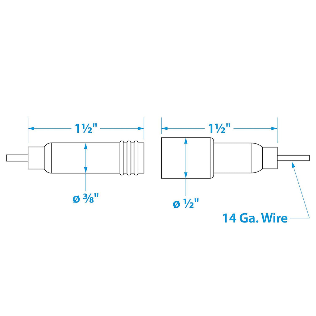Seachoice Seachoice In-Line Fuse Holder With Fuse, Waterproof, 20 Amp Fuse