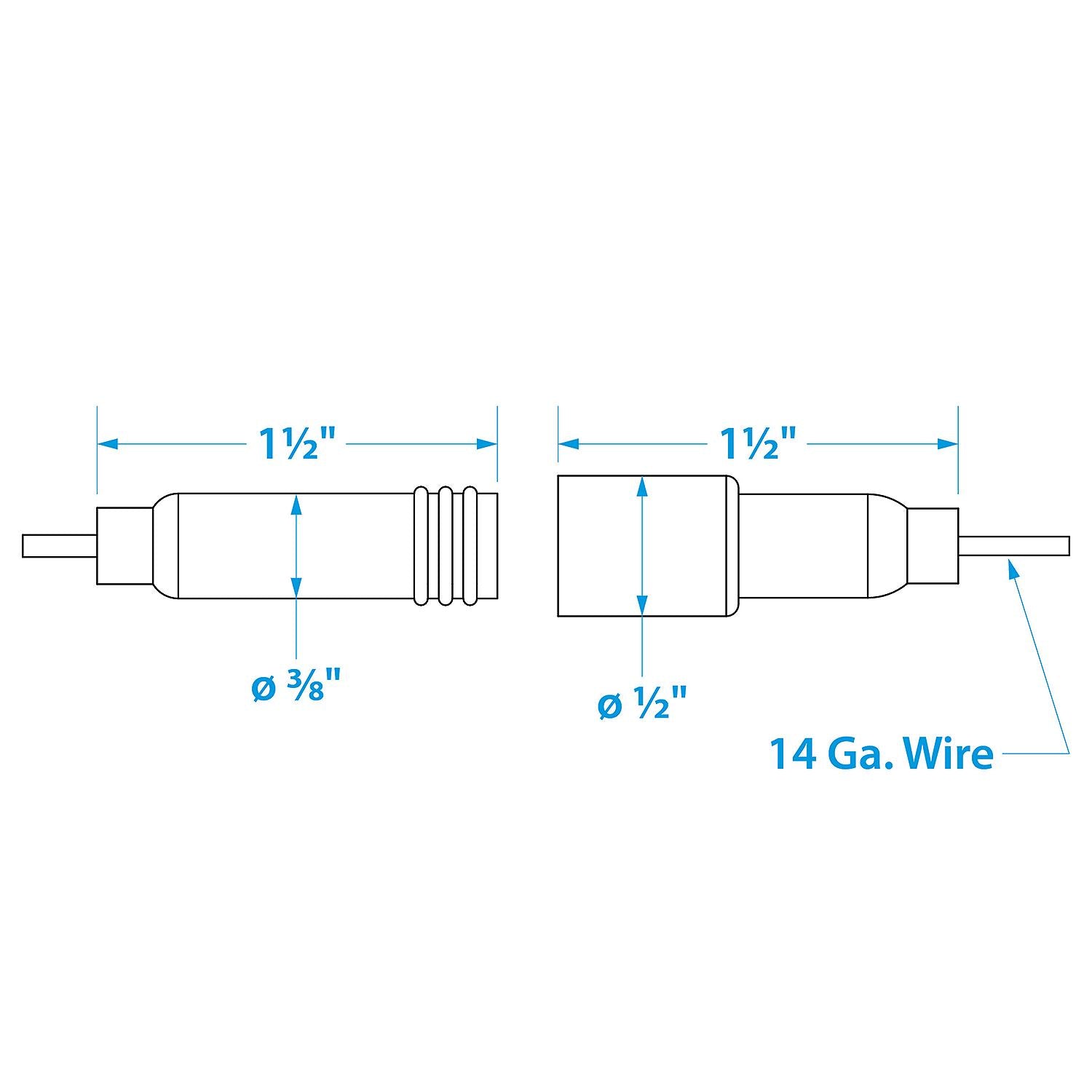Seachoice Seachoice In-Line Fuse Holder With Fuse, Waterproof, 20 Amp Fuse
