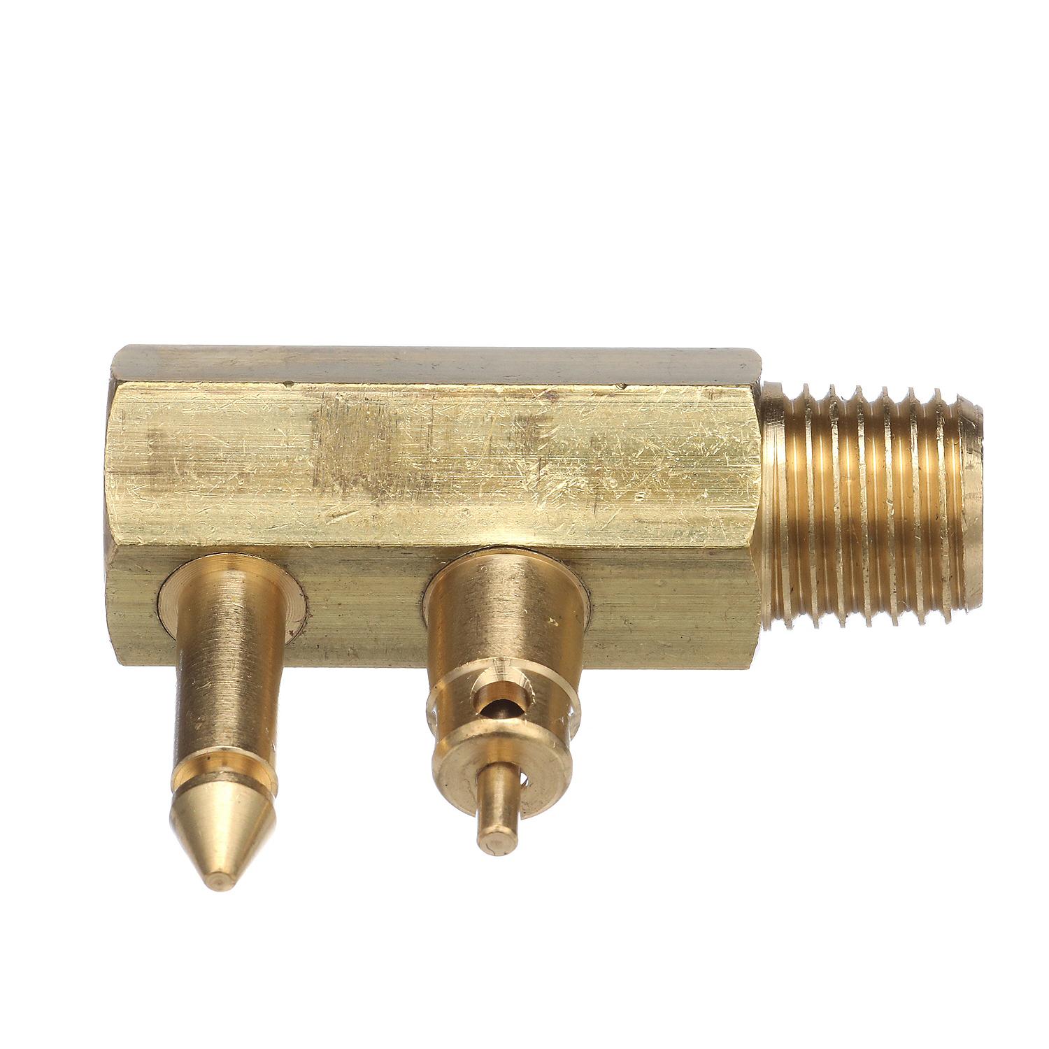 Seachoice Deluxe Fuel Connector For Yamaha/Mercury/Mariner, Brass - Male Tank 1/4" NPT 50-20651