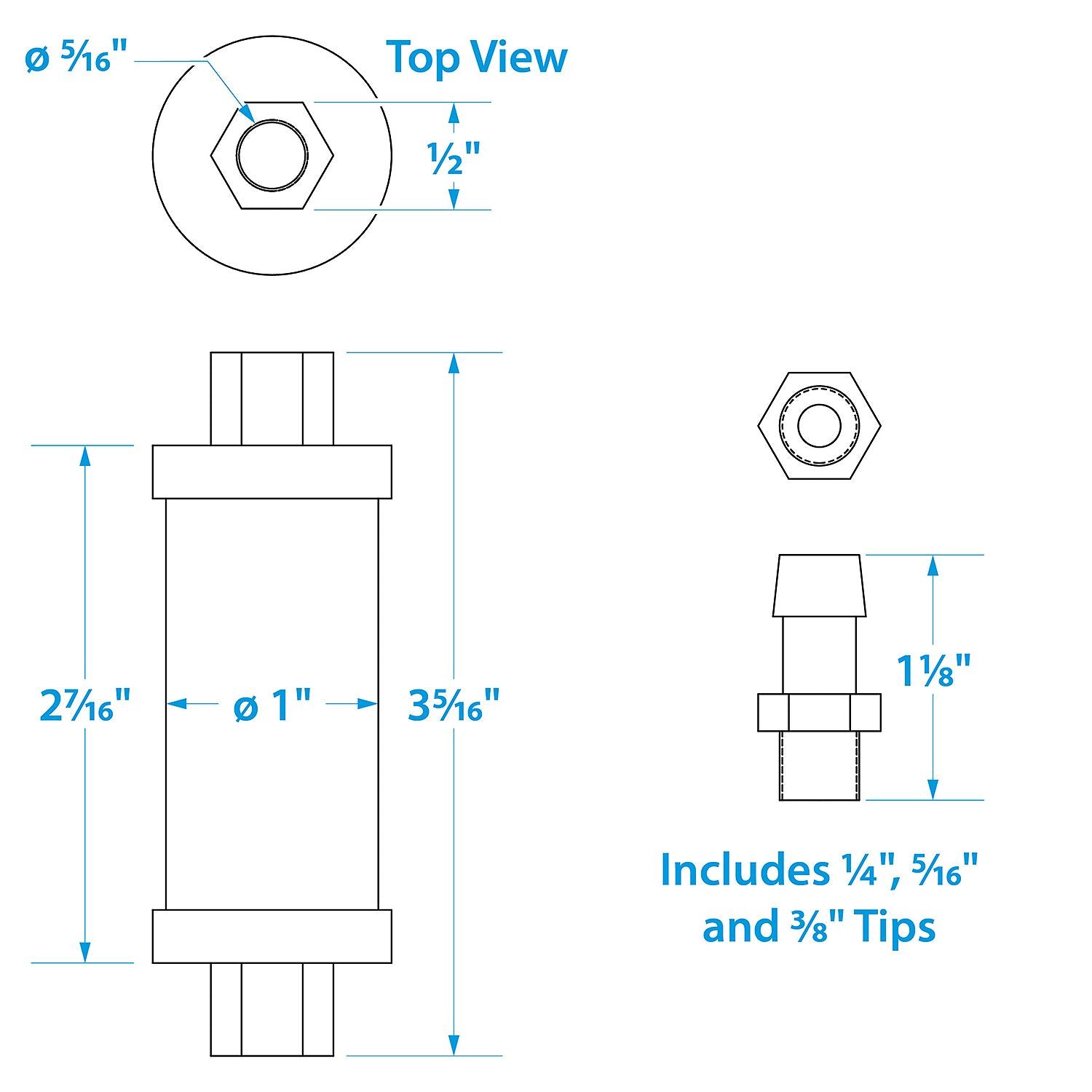 Seachoice 20941 Universal In-Line Fuel Filter 50-20941