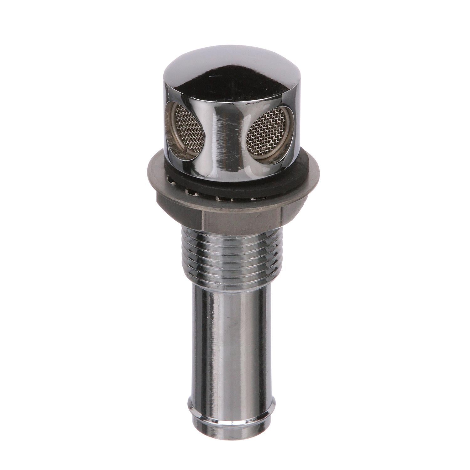 Seachoice Thru-Hull Vent For 9/16" or 5/8" Hose, Chrome Plated 50-23031