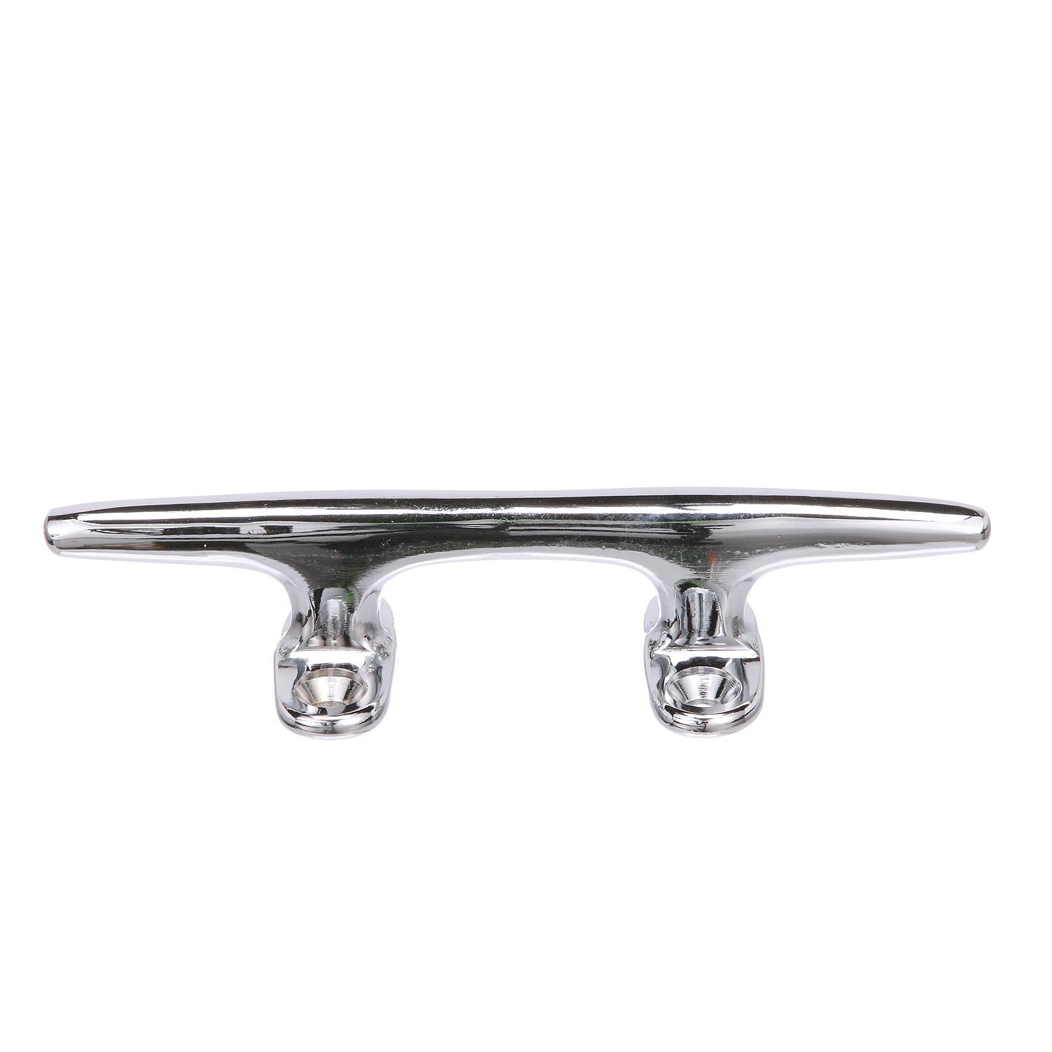 Seachoice Chrome Plated Polished Cast Brass Hollow Base Yacht Cleat 50-30301