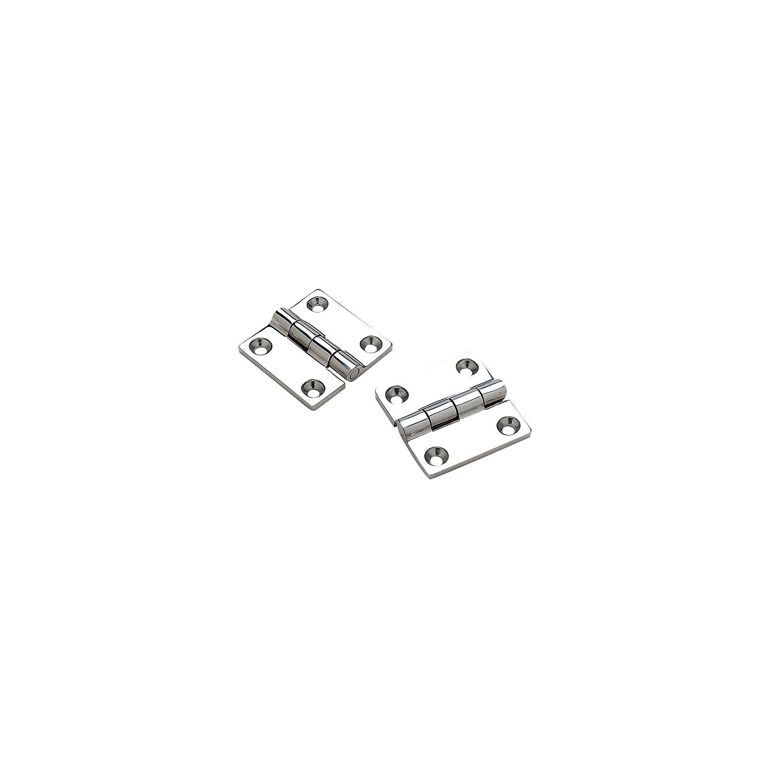 Seachoice Seachoice Butt Hinge, 316 Stainless Steel, 2 in x 2 in, Pack of 2
