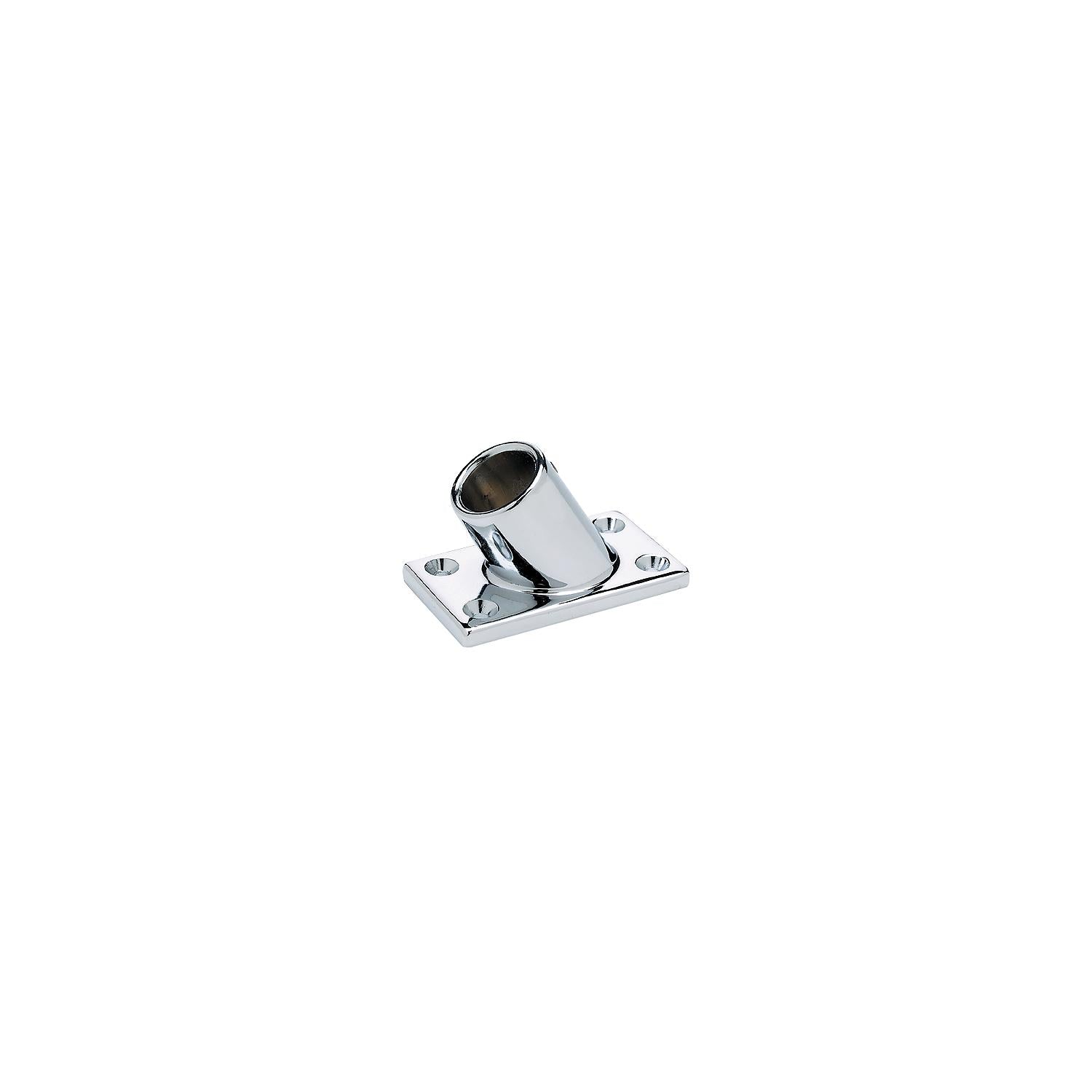 Seachoice Rectangular Base Rail Fitting for 7/8" OD Tubing 50-37921