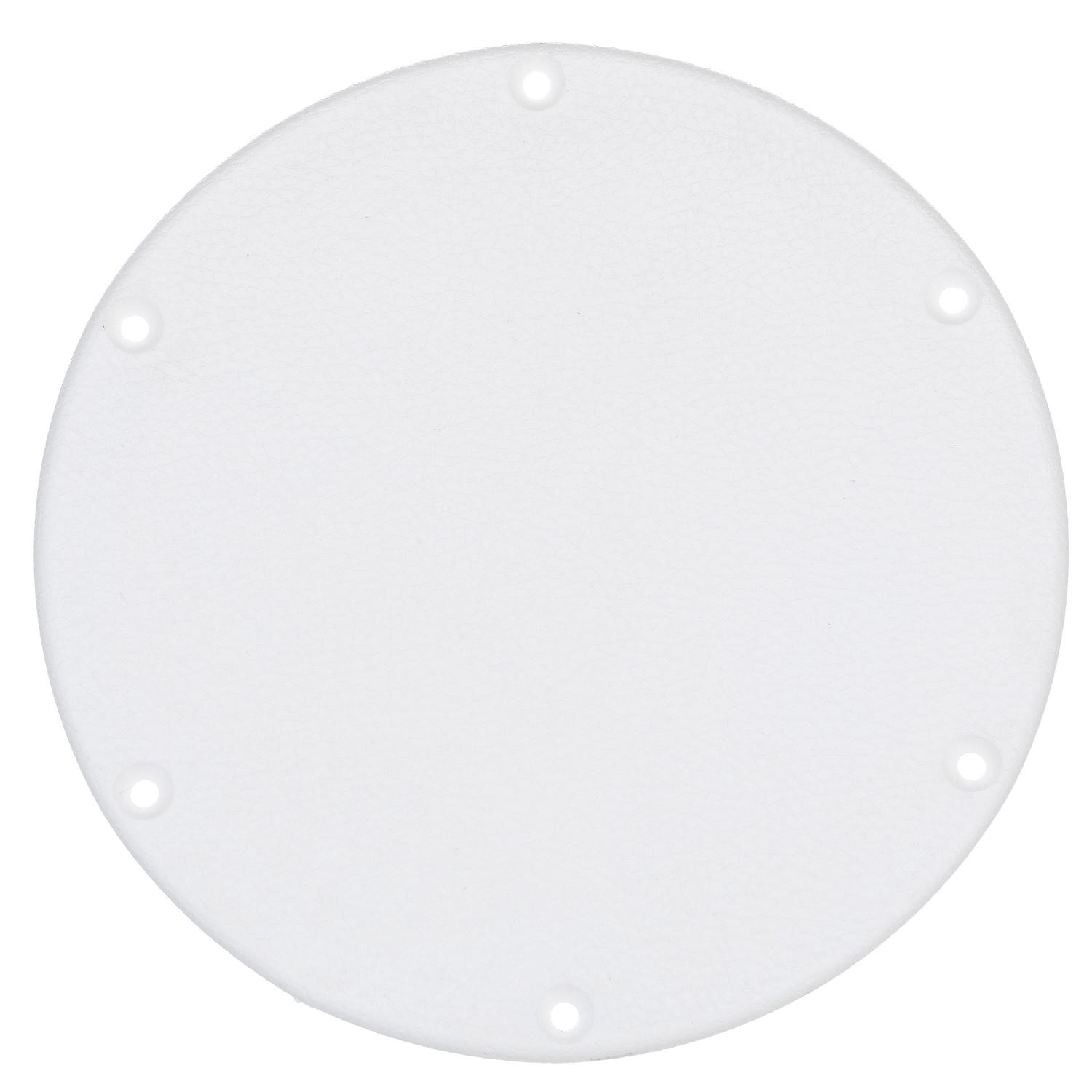 Seachoice Polypropylene Cover Plate Arctic White OD: 7-5/8" 50-39591