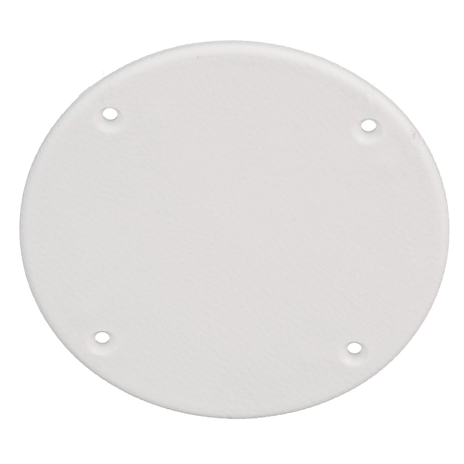 Seachoice Polypropylene Cover Plate Arctic White OD: 5-5/8" 50-39601