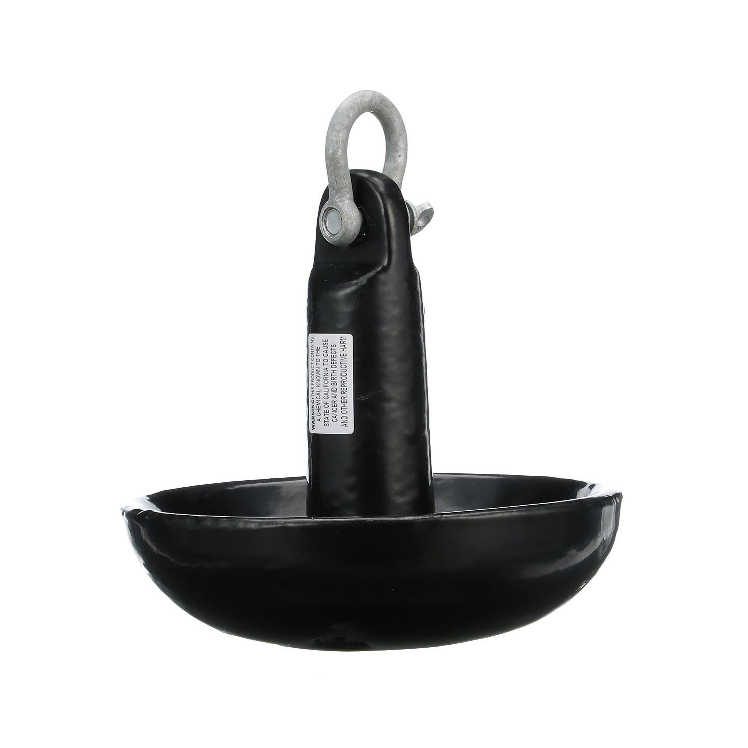 Seachoice Mushroom Anchor Black Vinyl Coated / 15 lbs. 50-41260