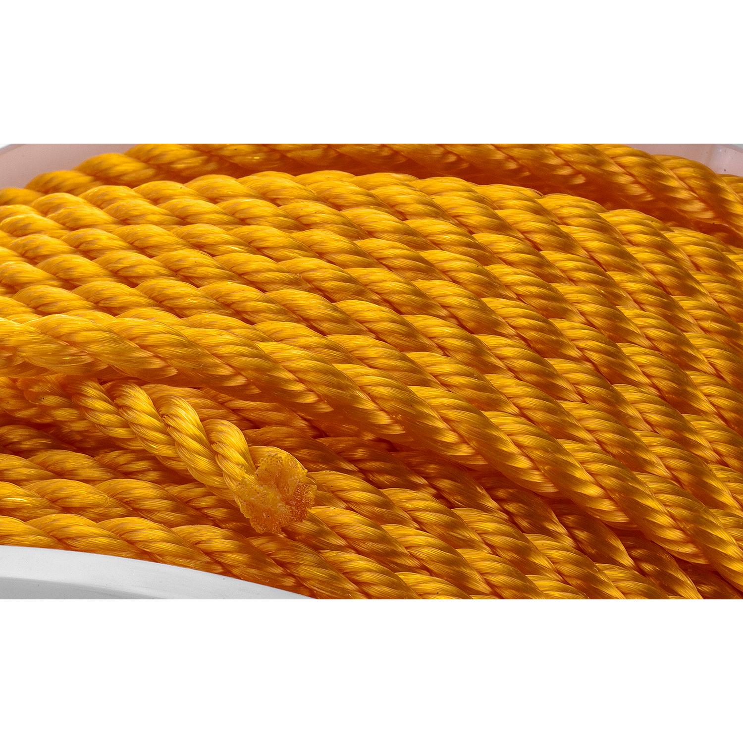Seachoice Twist Poly Yellow-3/8" X 600F 50-42720