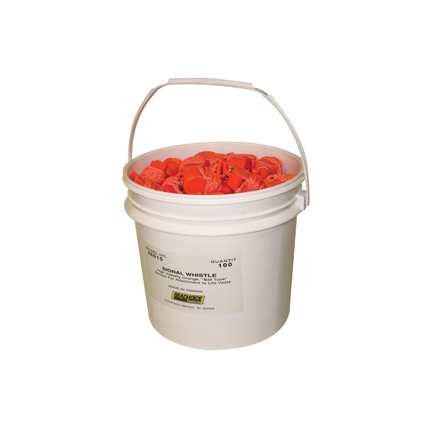 Seachoice 46010 Whistle-Orange Plastic - Bulk 50-46010