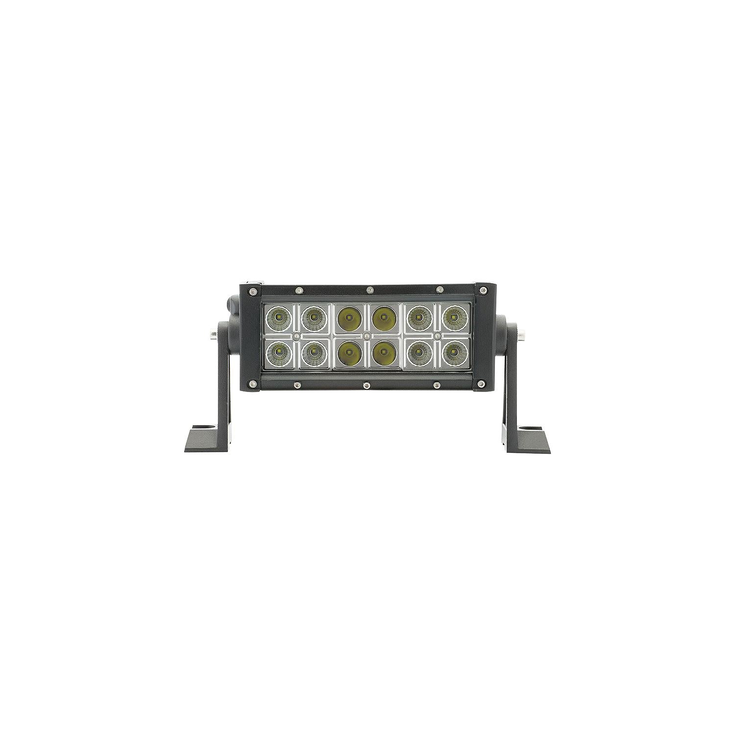 Seachoice 51701 LED Spot/Flood Light Bar, Black Housing, 12 LEDs, 7.25", 12/24V 50-51701