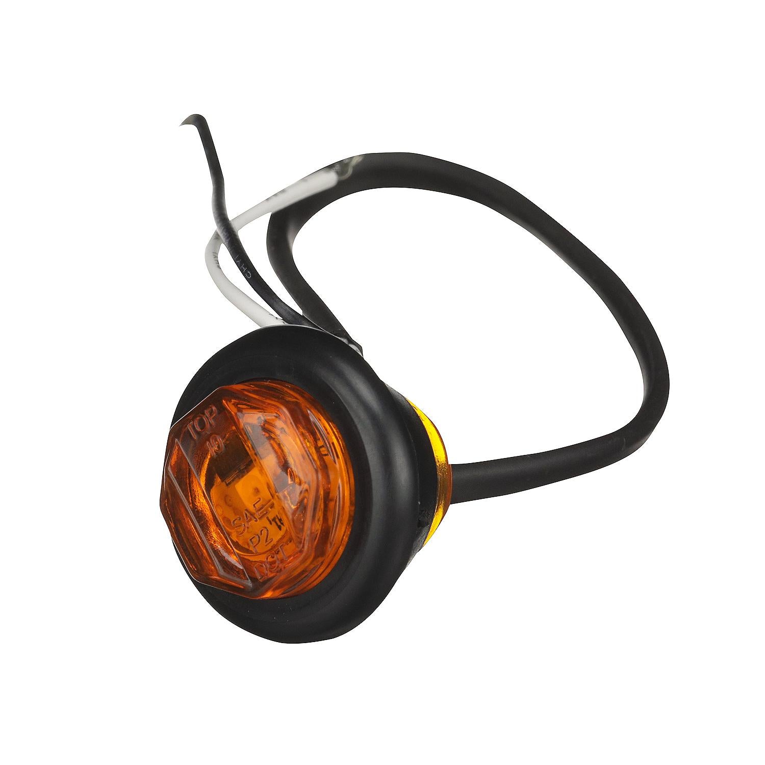 Seachoice 52671 LED 3/4" Mini Sealed Marker/Clearance Kit Amber 50-52671