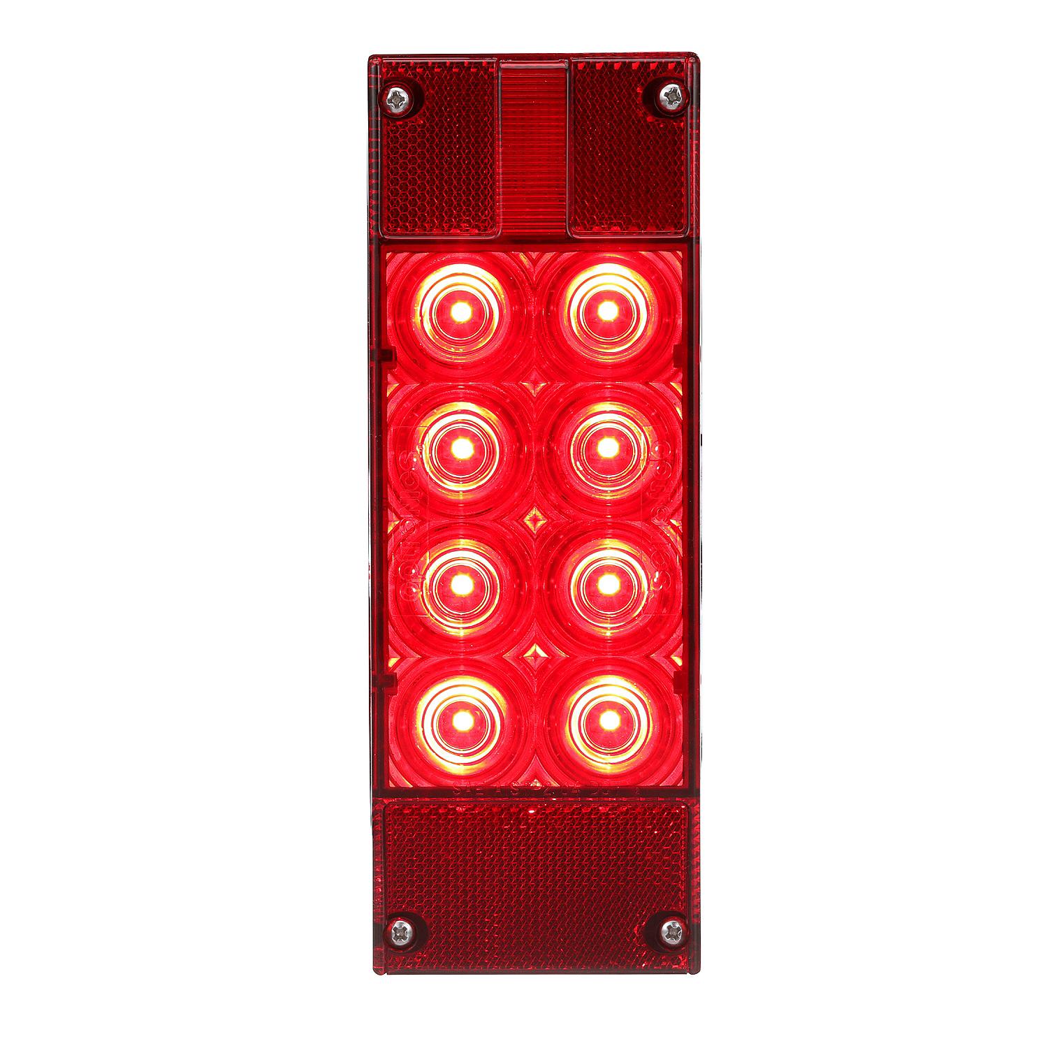 Seachoice 52791 LED Fleet Count Sealed Waterproof Tail Light, 7 Function Passenger Side 50-52791