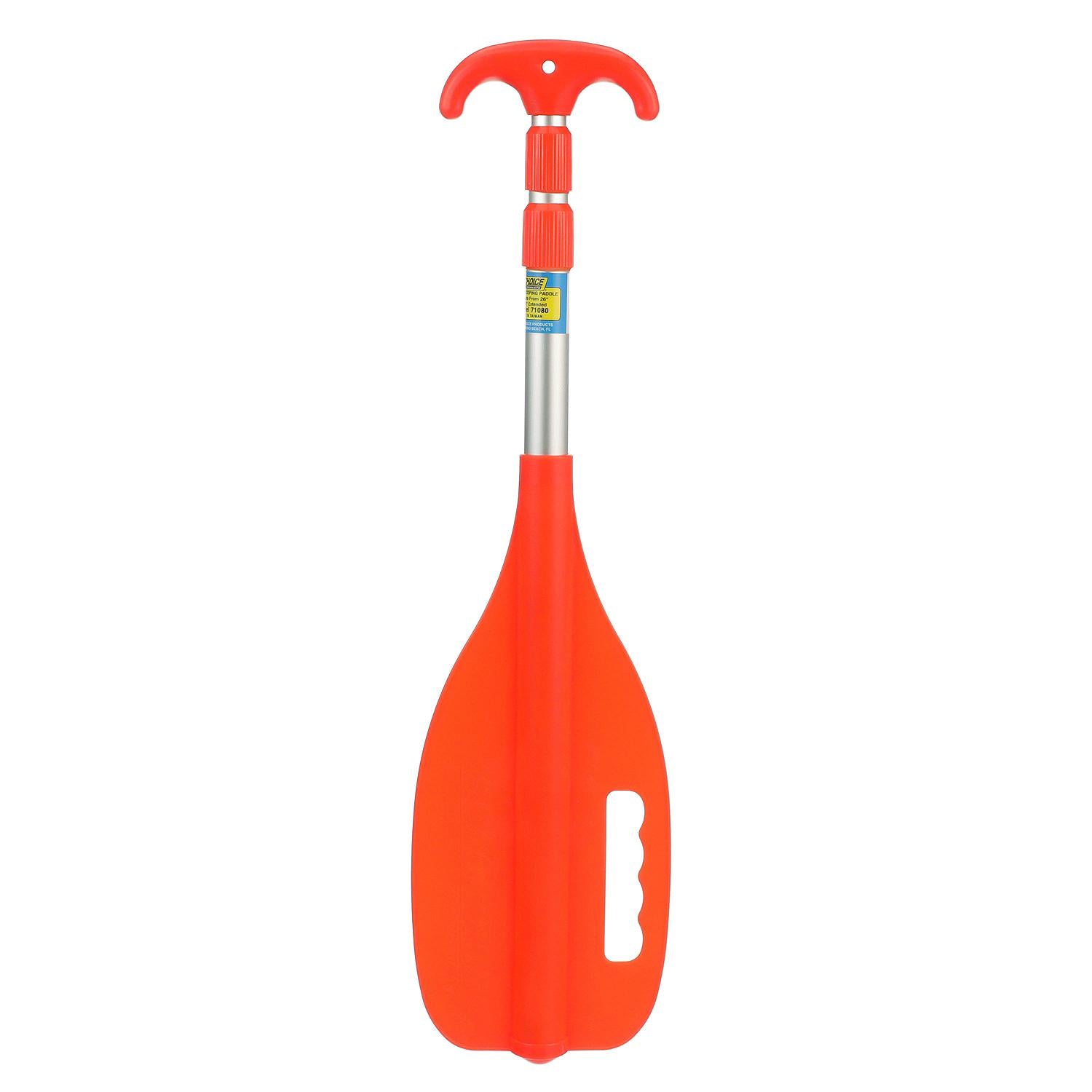 Seachoice Seachoice Emergency Multi-Purpose Telescoping Boat Hook and Paddle, Orange, 26-72 In.