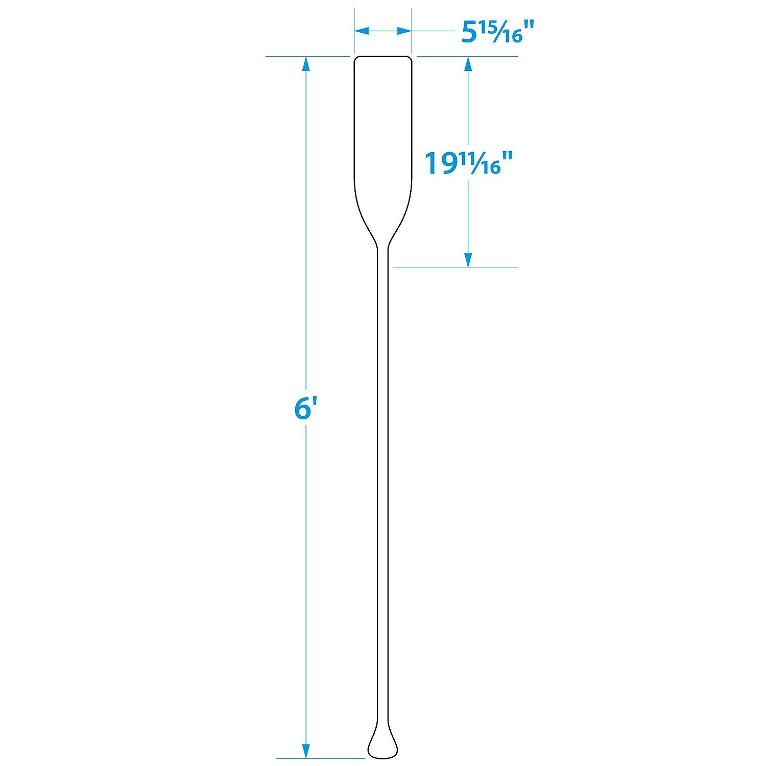 Seachoice 71148 Standard Wood Paddle – 6 Ft. 50-71148