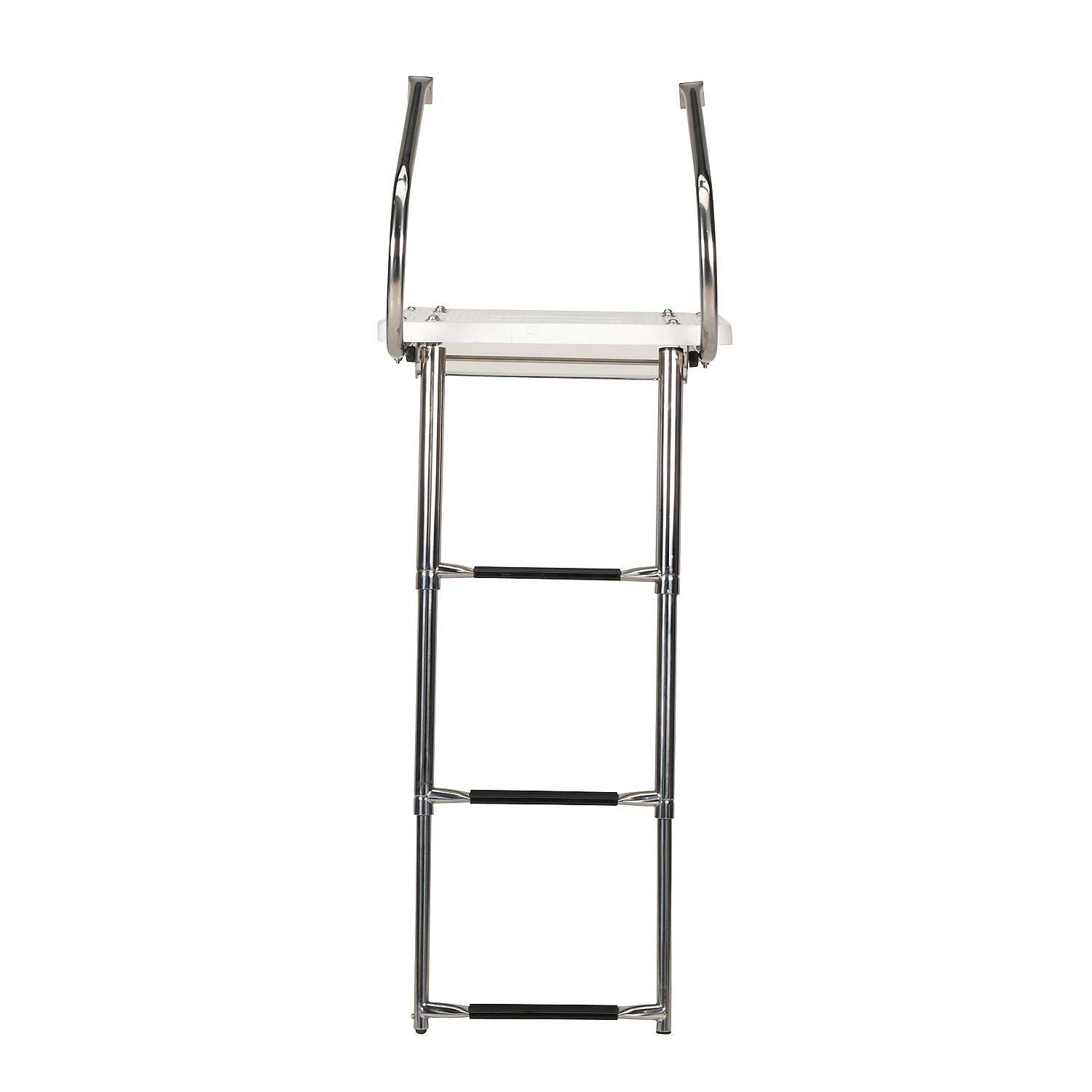 Seachoice Deluxe Universal Swim Platform With Slide Mount Telescoping Ladder 50-71191