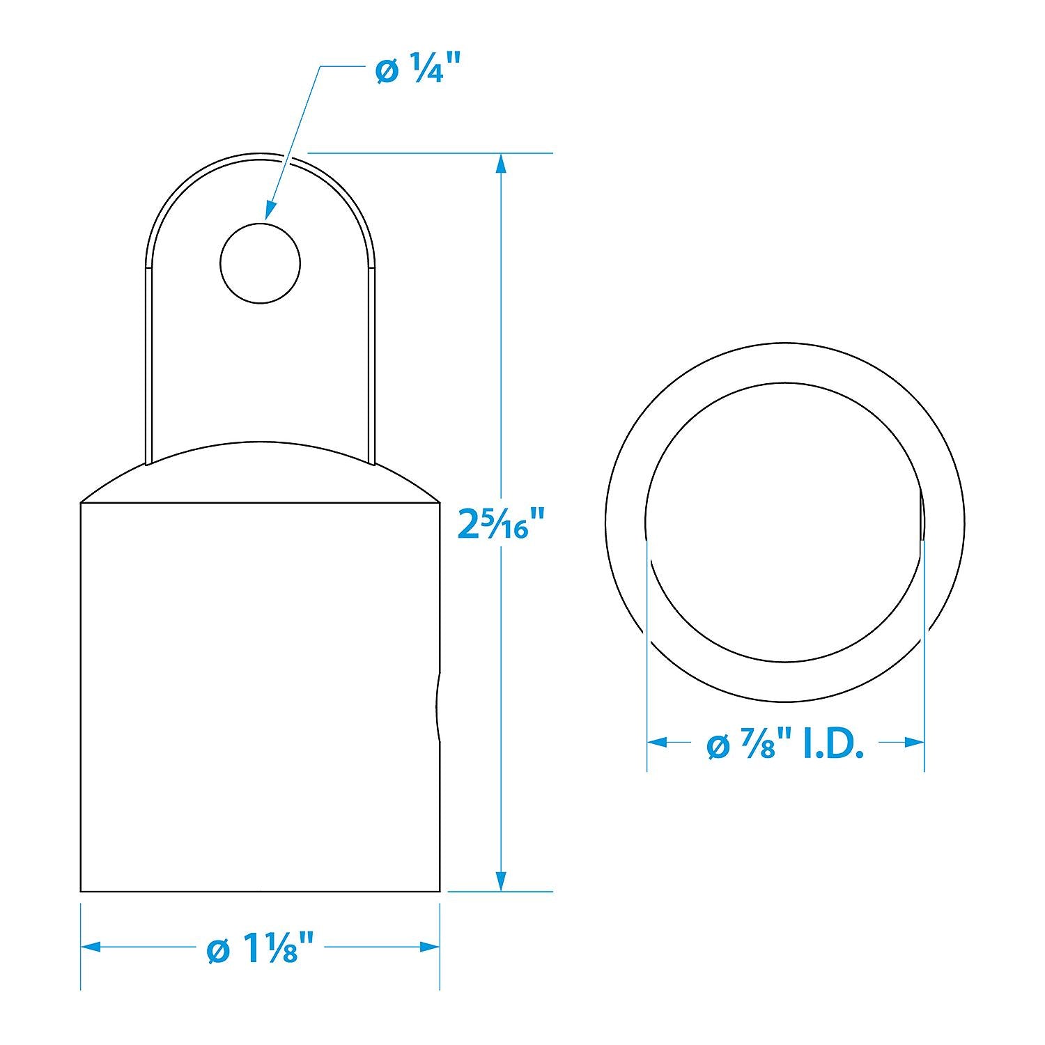 Seachoice External Eye End 50-75801